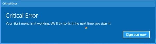 Top 9 Ways To Fix Critical Error Your Start Menu Isn't Working Windows ...