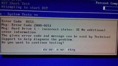 Quick Fixes for Dell Error Code 2000-0151