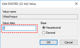remove write protection from usb using registry editor-step 3