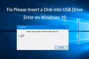 [2022] 'USB 드라이브에 디스크를 넣으십시오' 문제 해결을 위한 9가지 방법