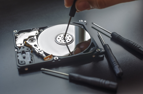 logically physically damaged hard drive