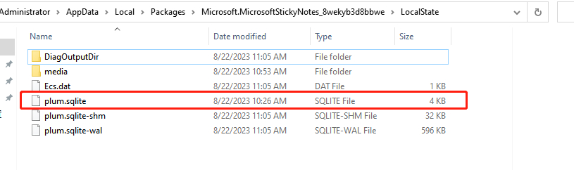 how to recover sticky notes windows 10/11 using 4ddig data recovery-5