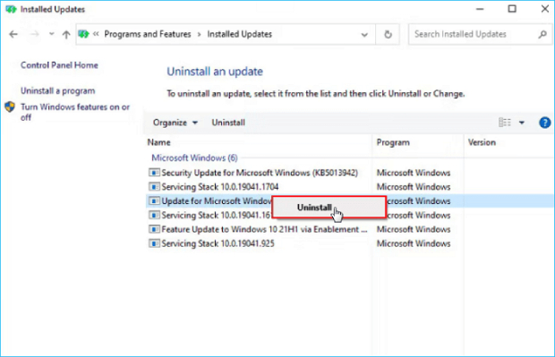 your device is missing important security and quality fixes. Step 3