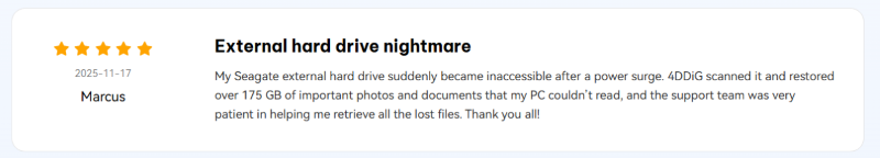 4ddig compatible with different file formats