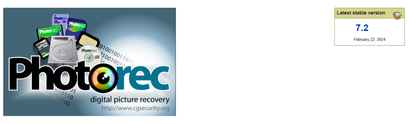 download and install photorec