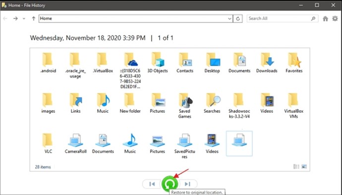 file history