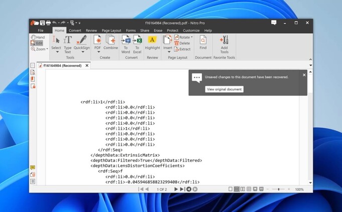 nitro pdf reader