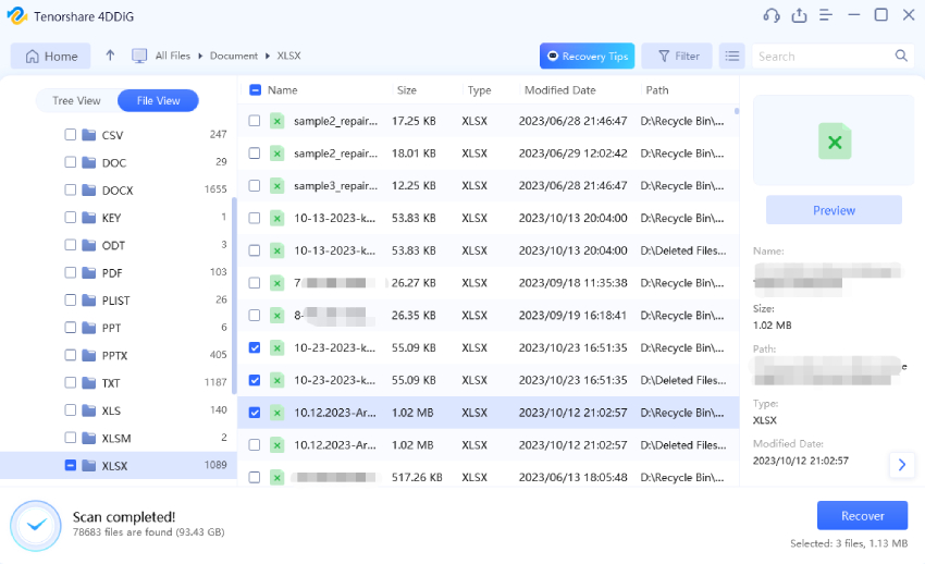 how to recover unreadable content in excel-3