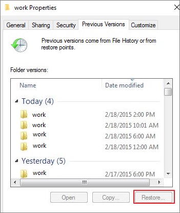 restore unsaved corel draw file