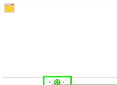 select the version to restore