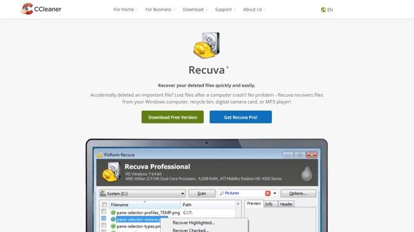 the recuva
