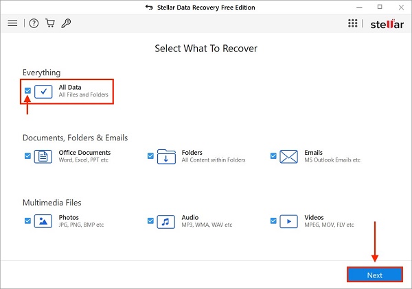 use stellar data recovery