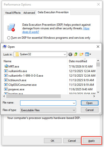 add executable file