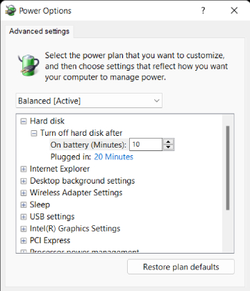 windows 11 won't wake from sleep with keyboard or mouse step 3