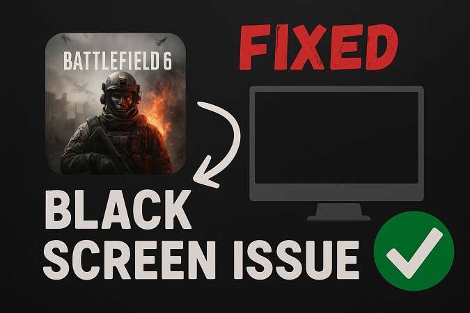 battlefield 6 black screen
