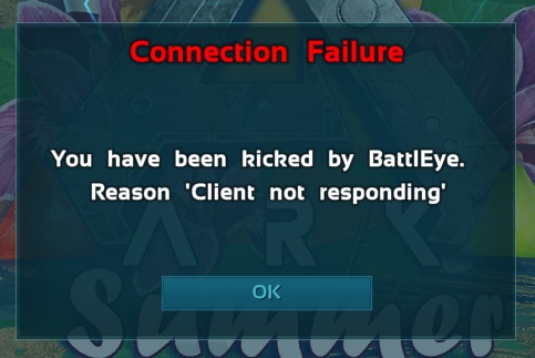 battleye client not responding