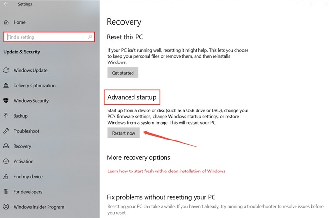 boot into windows 10 safe mode from advanced startup