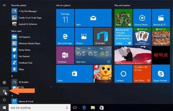 change boot drive windows 10