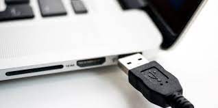 change to different usb port