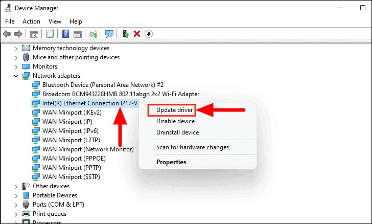 check for driver issues
