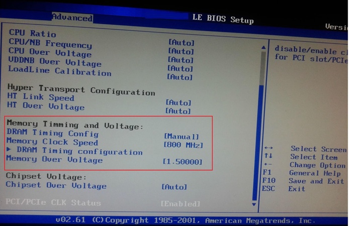 RAM-Frequenz im BIOS überprüfen
