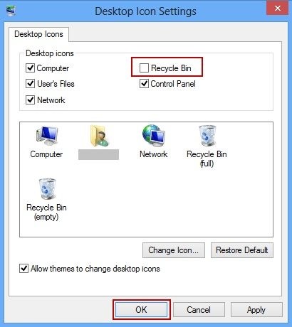check the recycle bin