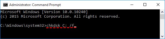 CHKDSK Scan