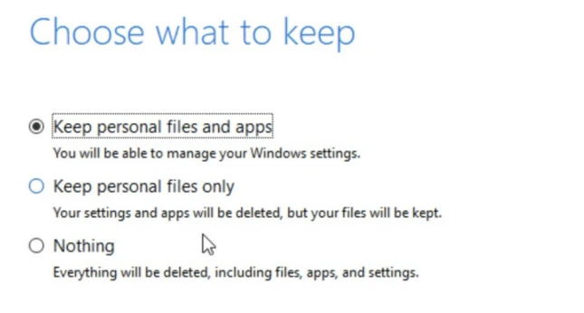 keep personal files and apps