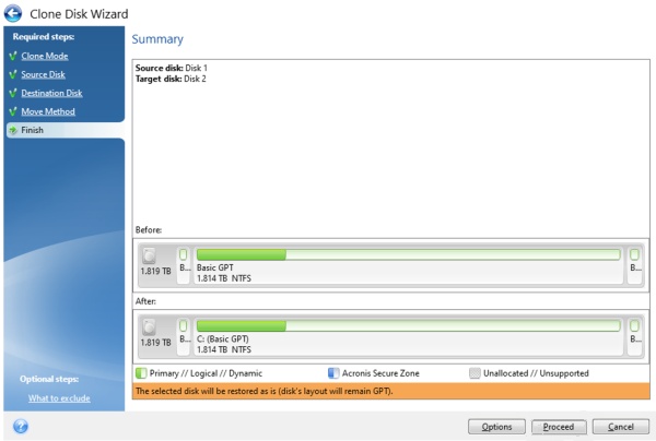 click proceed