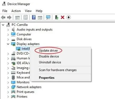 update driver