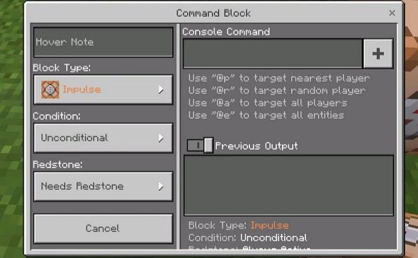 command block be added