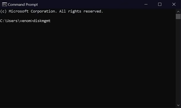 command prompt