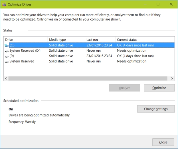 defrag disk to make games load faster