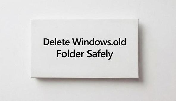 delete windows old