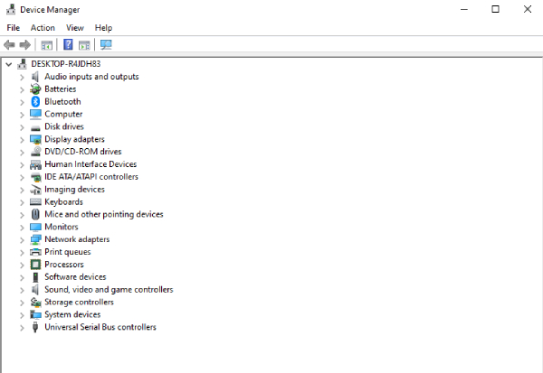 Device Manager fix video scheduler internal error