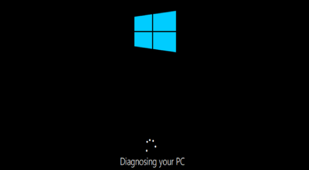 diagnosing your PC and restart to solve the stuck windows 10 welcome screen issue.