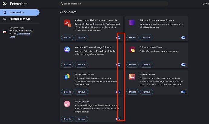 browser-erweiterung deaktivieren