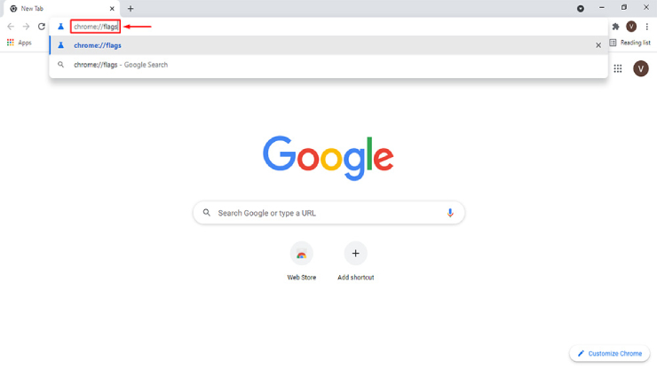 disable smooth scrolling to fix google chrome flickering - 1