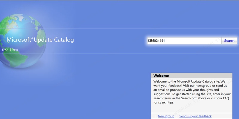 download kb5034441 from microsoft update catalog