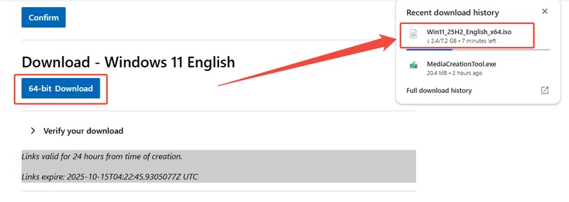 download windows 25h2 iso