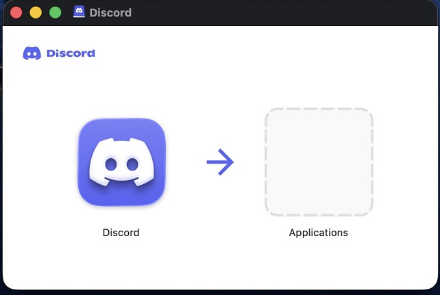 drag discord to applications