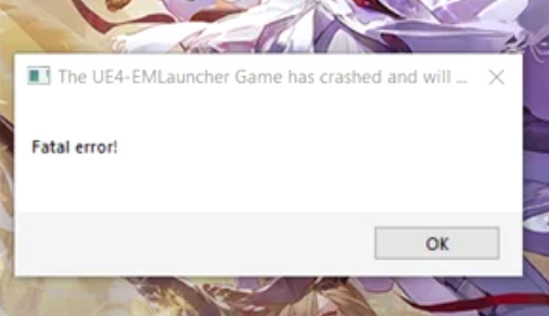 duet night abyss ue4 fatal error