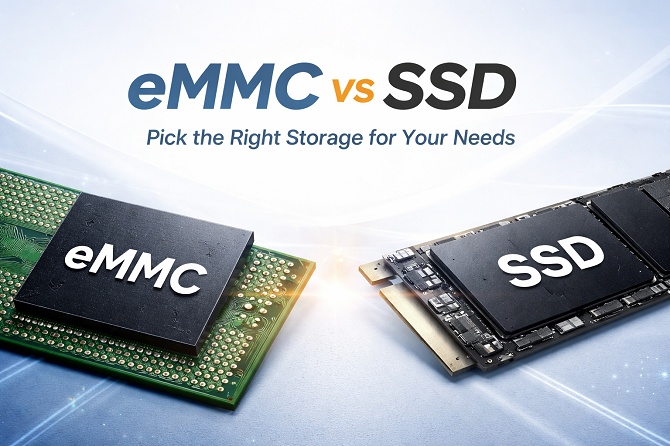 eMMC vs SSD – Vergleich beider Speichertechnologien im Überblick