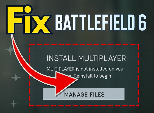 fix battlefield 6 multiplayer not installed