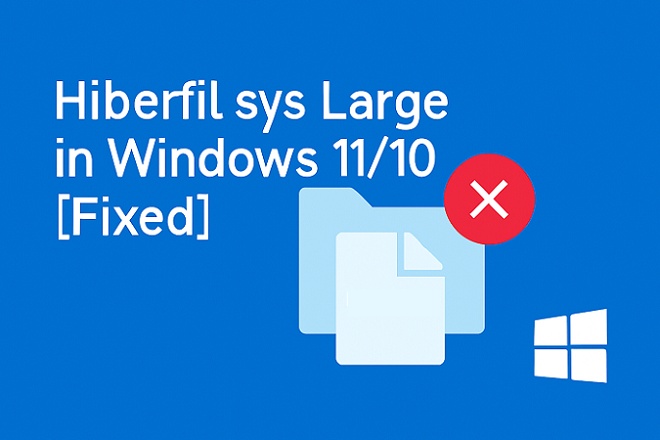 fix hiverfil.sys large in windows 11