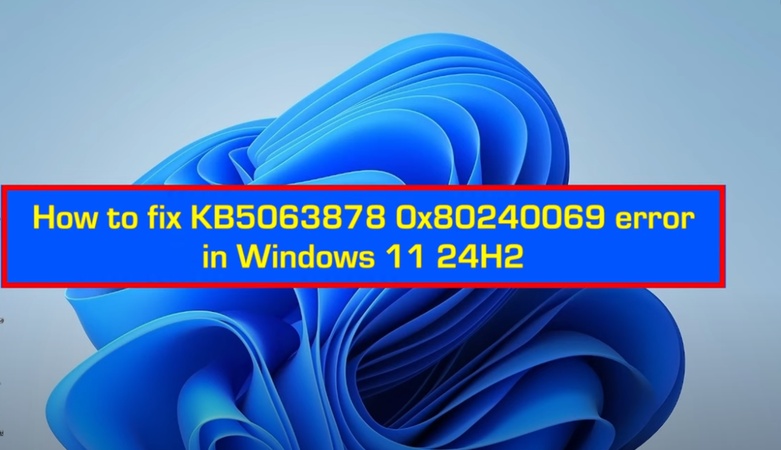 fix kb5063878 update issue