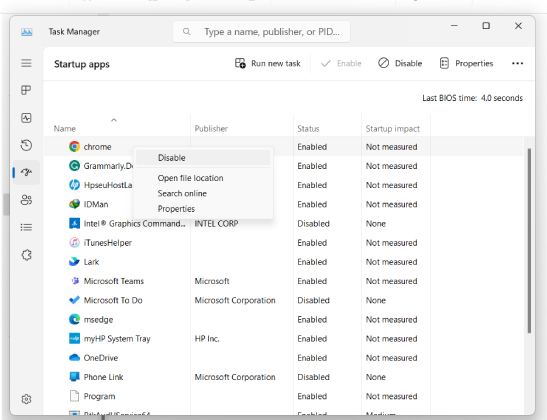 Windows 11 컴퓨터 느려짐 해결