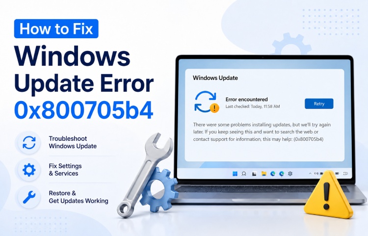 fix windows update error 0x800705b4
