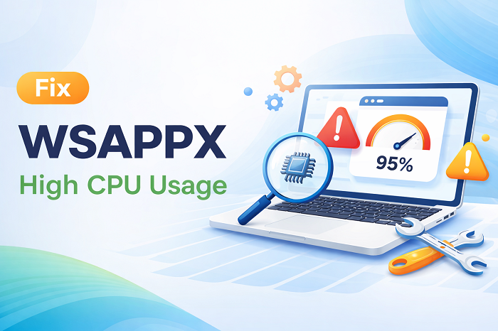 fix wsappx high cpu usage