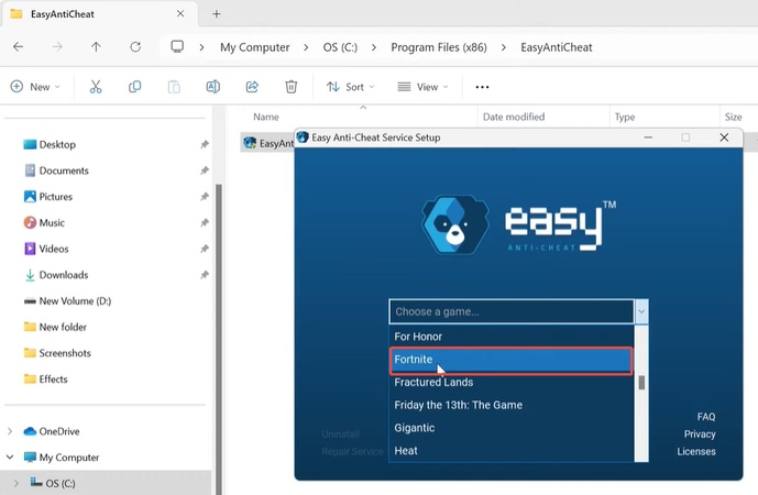 EAC Download Process